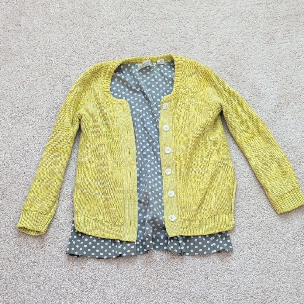 Anthropologie Field Flower Cardigan Size S